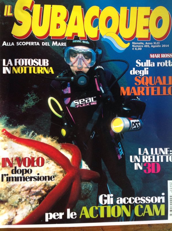 Istruttori IncantoBlu su rivista Il Subacqueo